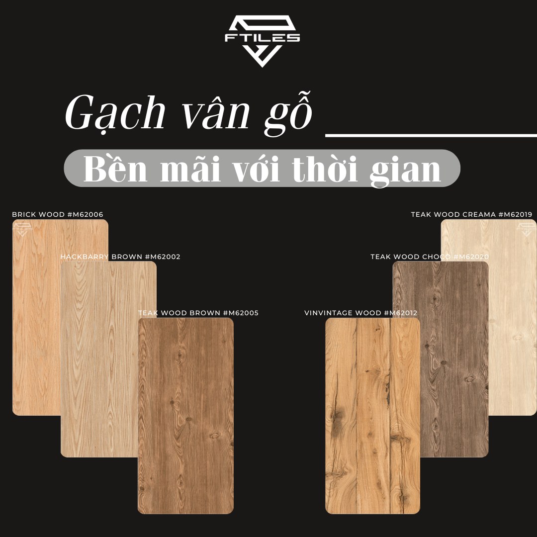 Xu hướng gạch vân gỗ: Giải pháp bền vững cho resort & homestay hiện đại