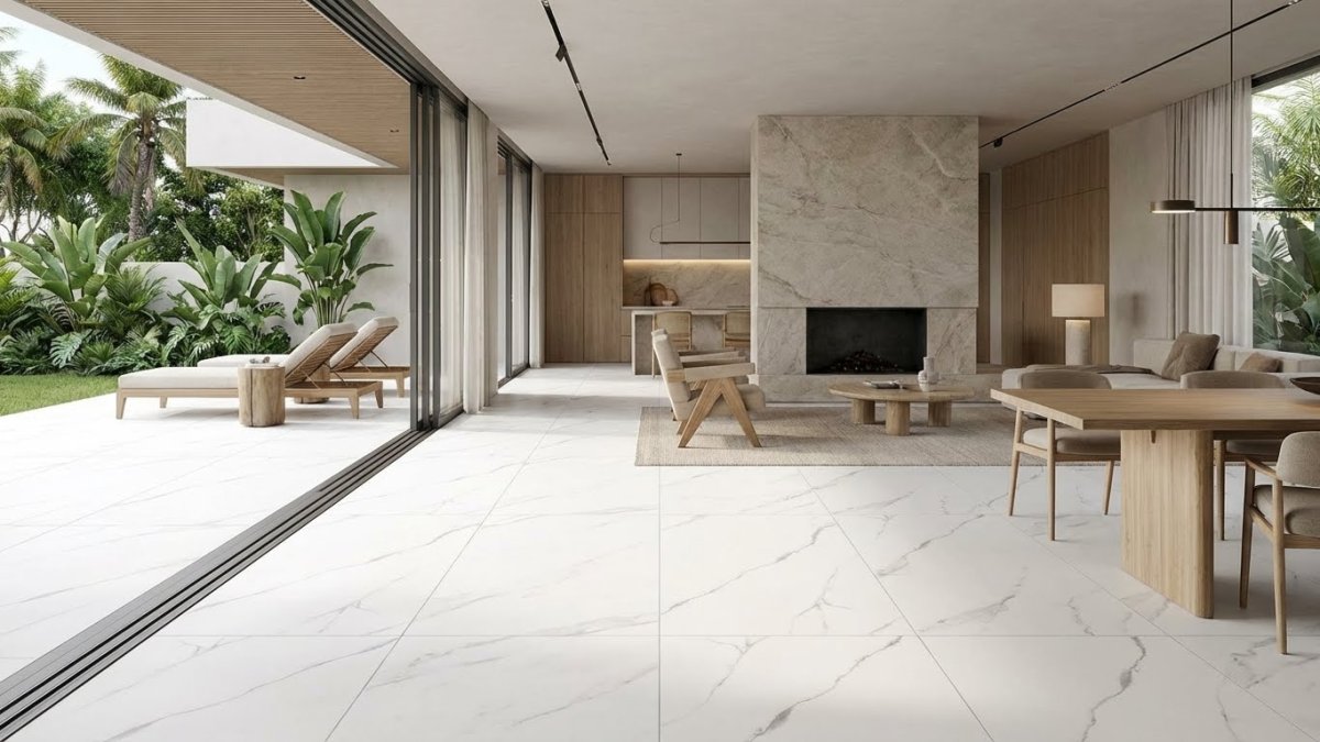 Xu hướng gạch ốp lát 2026 cho nhà ở & không gian cao cấp