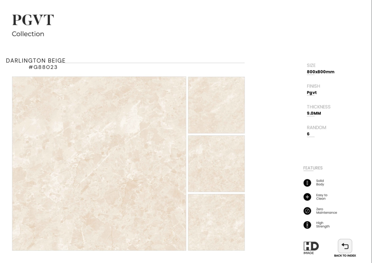 FTILES 800X800 DARLINGTON BEIGE G88023