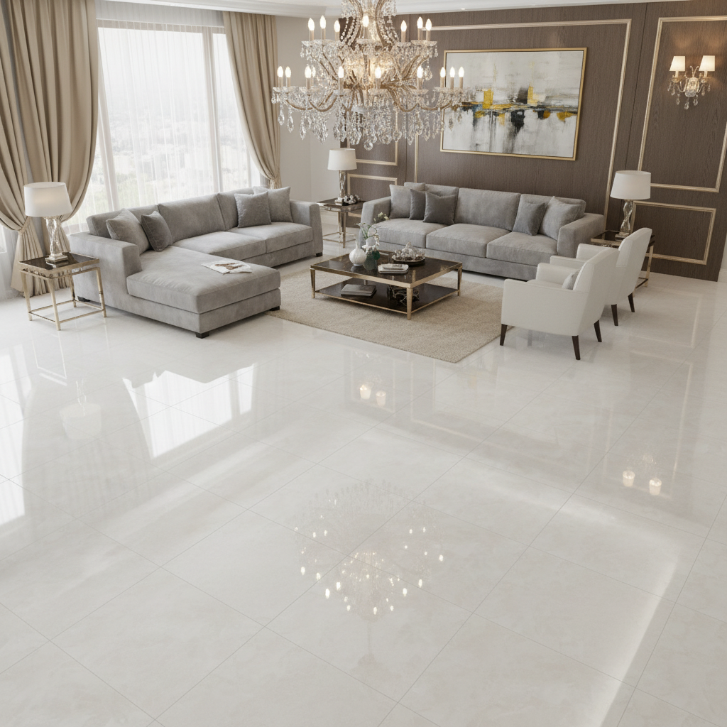 FTILES 800X800 DARLINGTON WHITE G88022