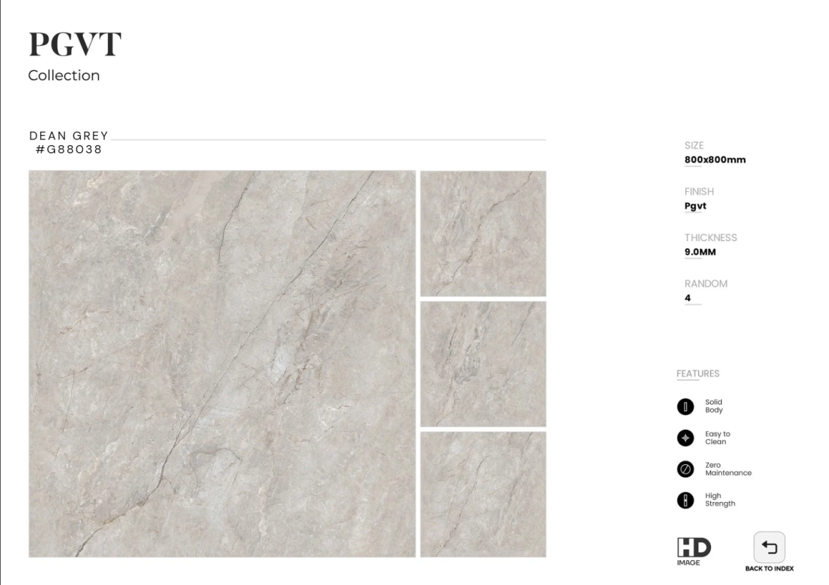 FTILES 800X800 DEAN GREY G88038