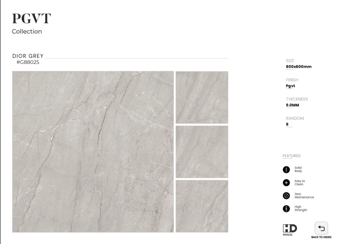 FTILES 800X800 DIOR GREY G88025