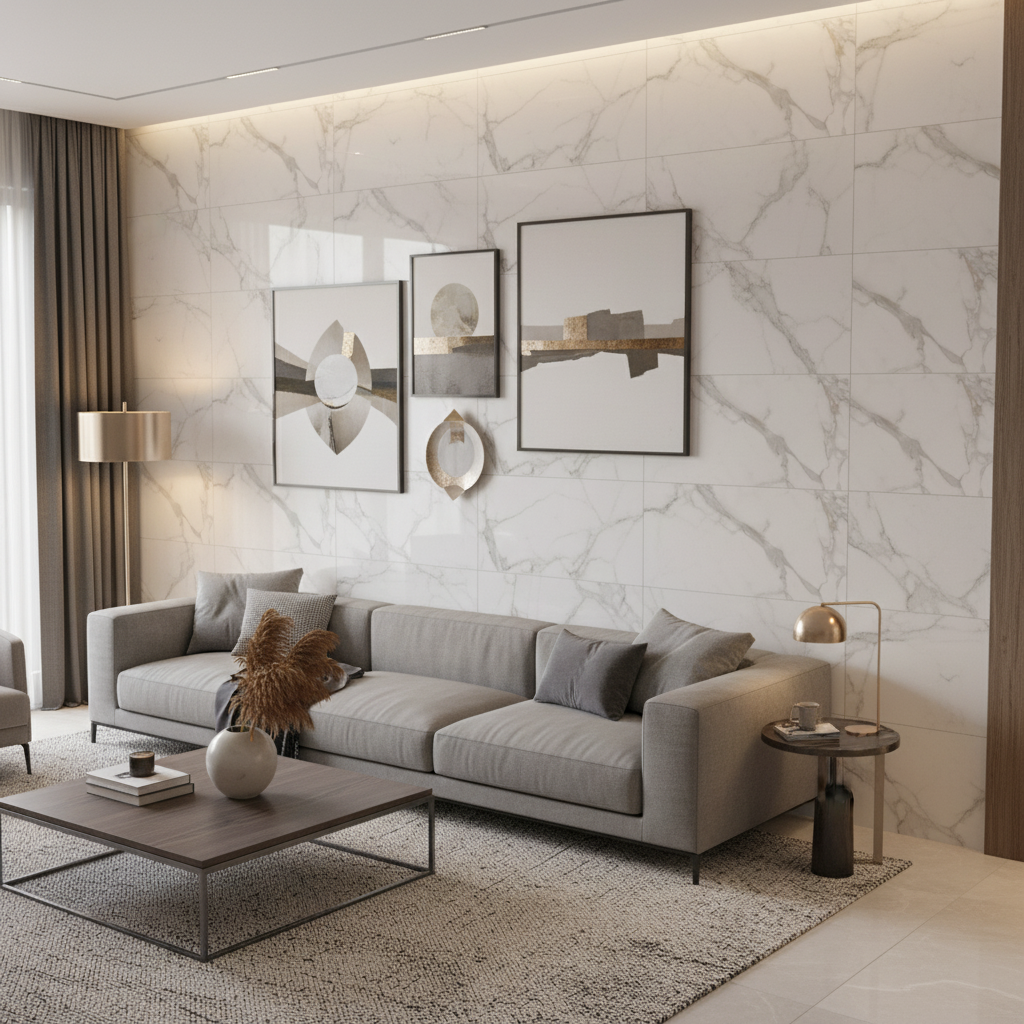 FTILES 800X800 PRIMAVERA WHITE G88040