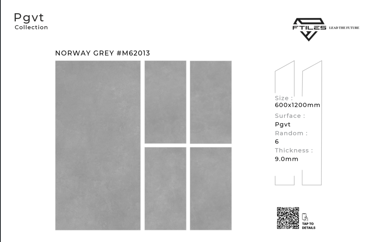 FTILES 600X1200 NORWAY GREY M62013
