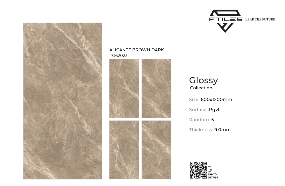 FTILES 600X1200 ALICANTE BROWN DARK G62023