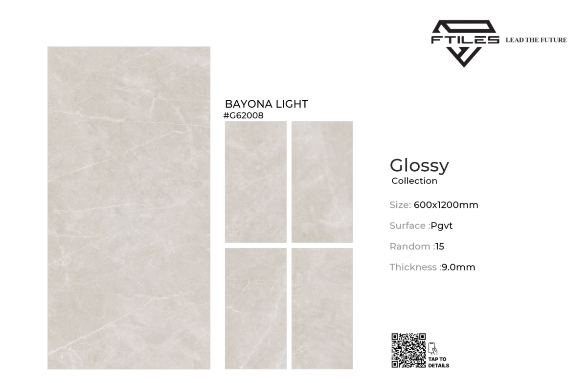 FTILES 600X1200 BAYONA LIGHT G62008