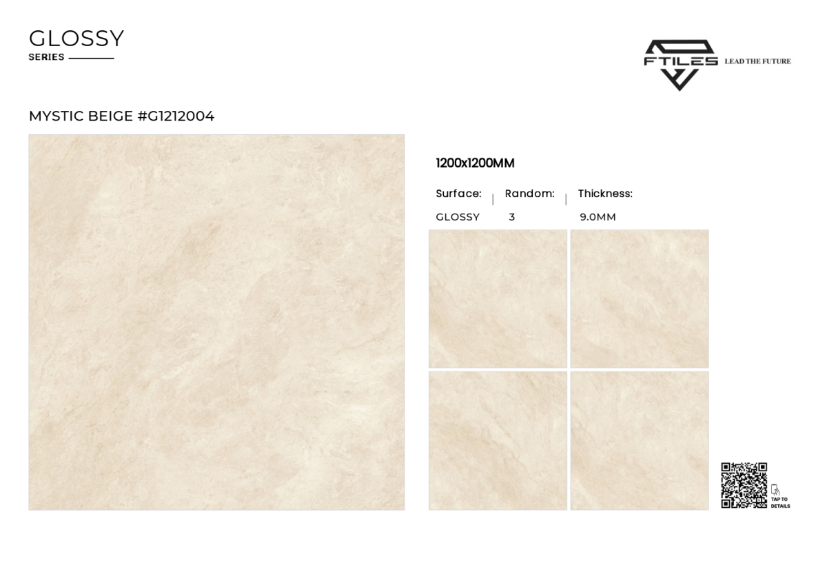 FTILES 1200X1200 MYSTIC BEIGE G1212004