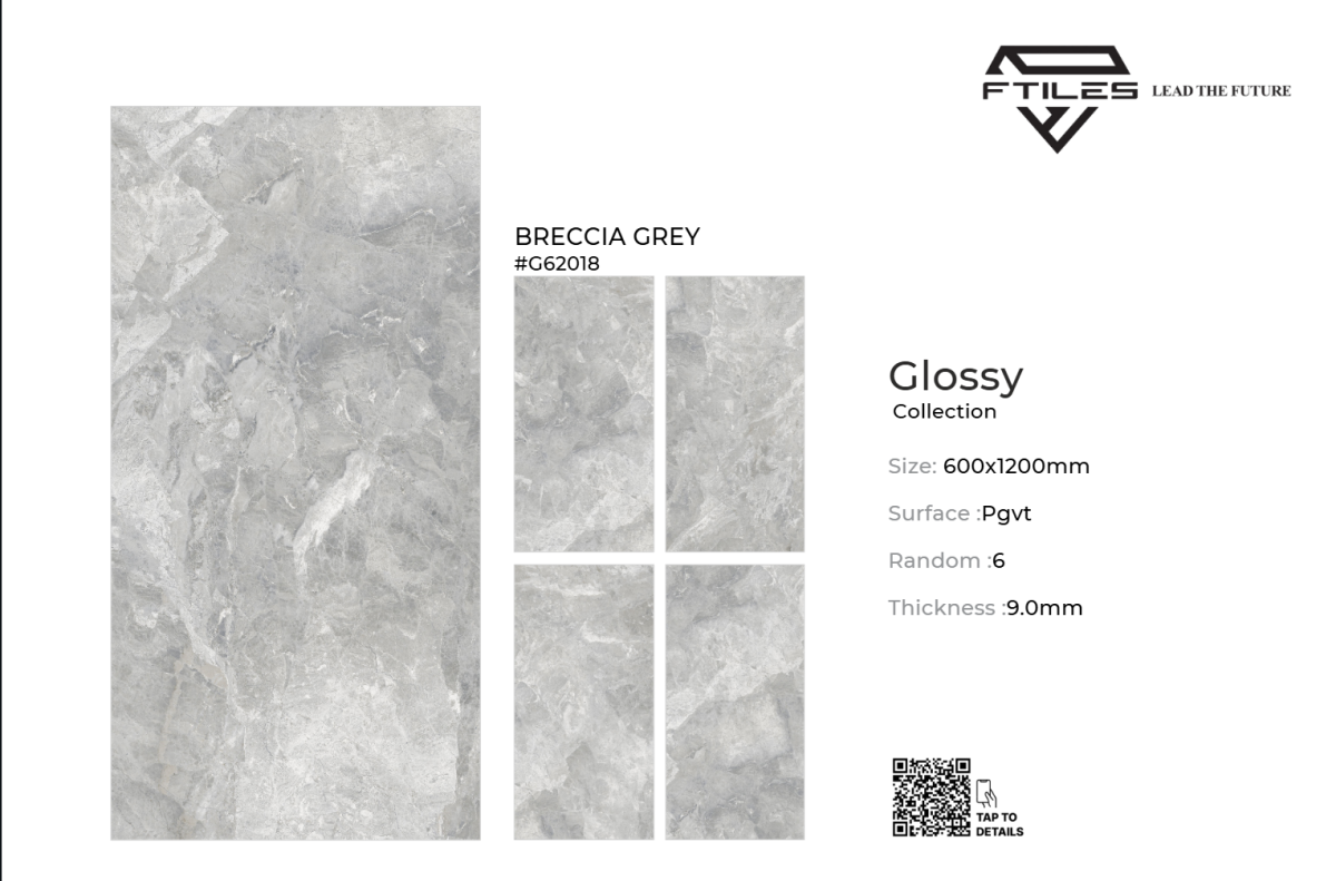 FTILES 600X1200 BRECCIA GREY G62018