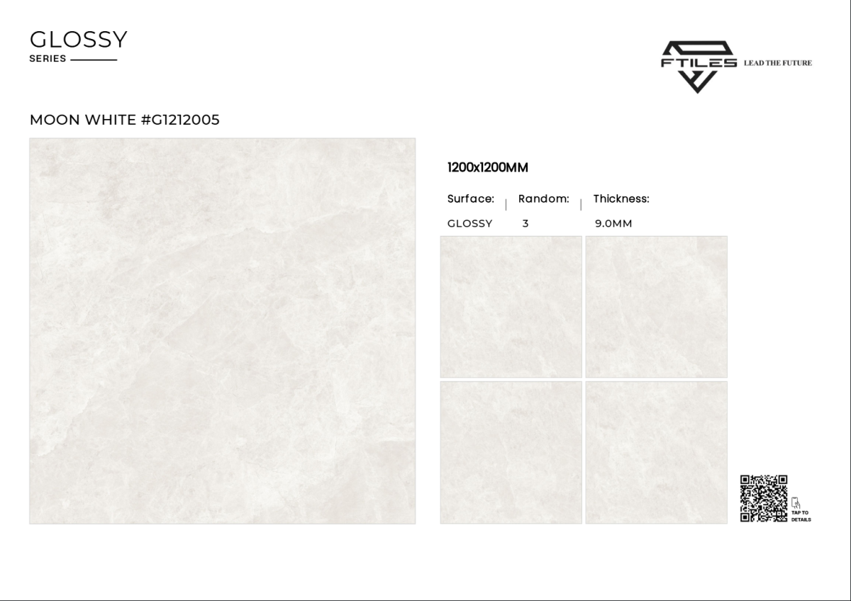 FTILES 1200X1200 MOON WHITE G1212005