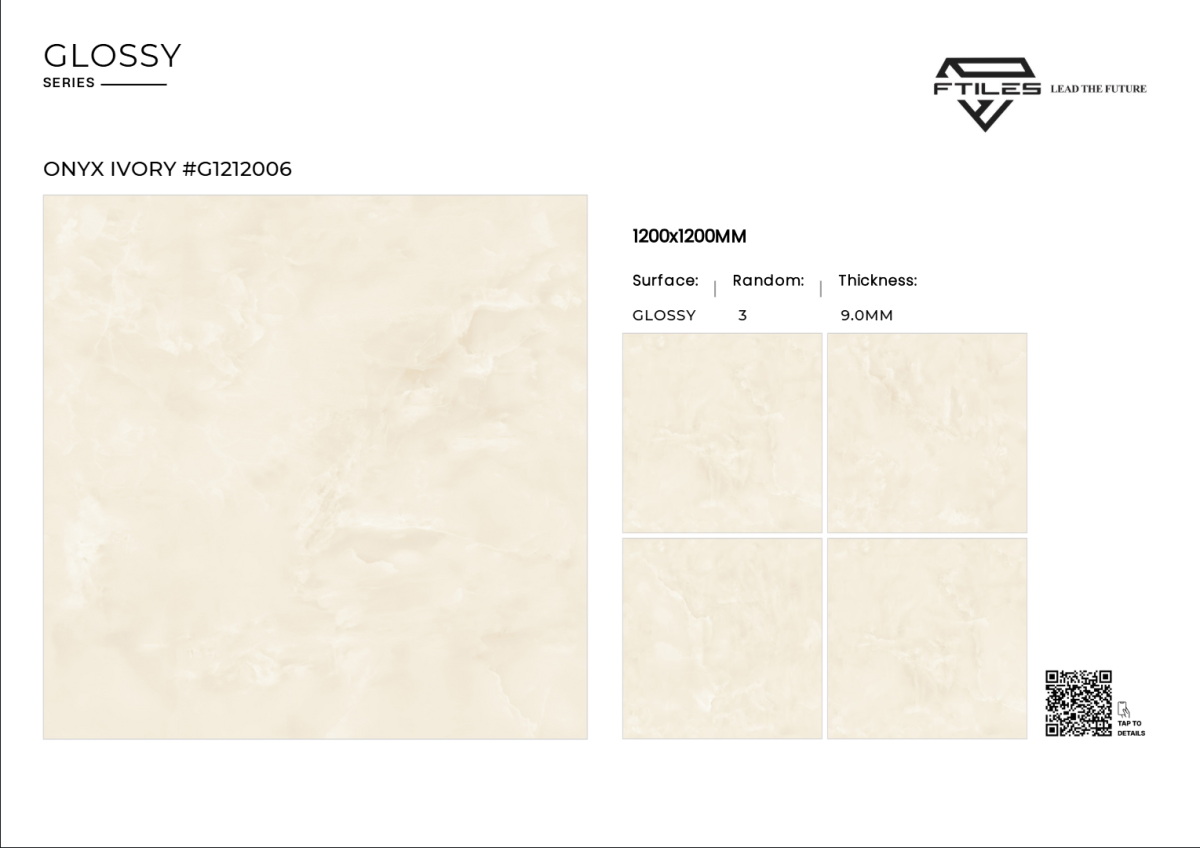 FTILES 1200X1200 ONYX IVORY G1212006