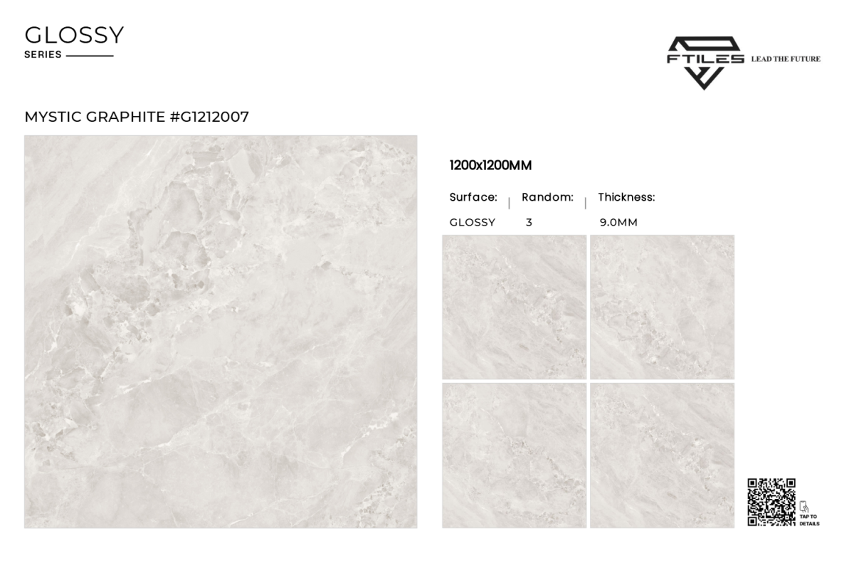 FTILES 1200X1200 Mystic Graphite G1212007