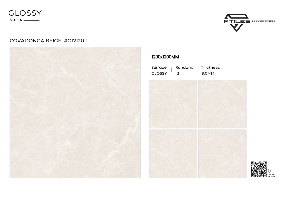 FTILES 1200X1200 Covadonga Beige G1212011