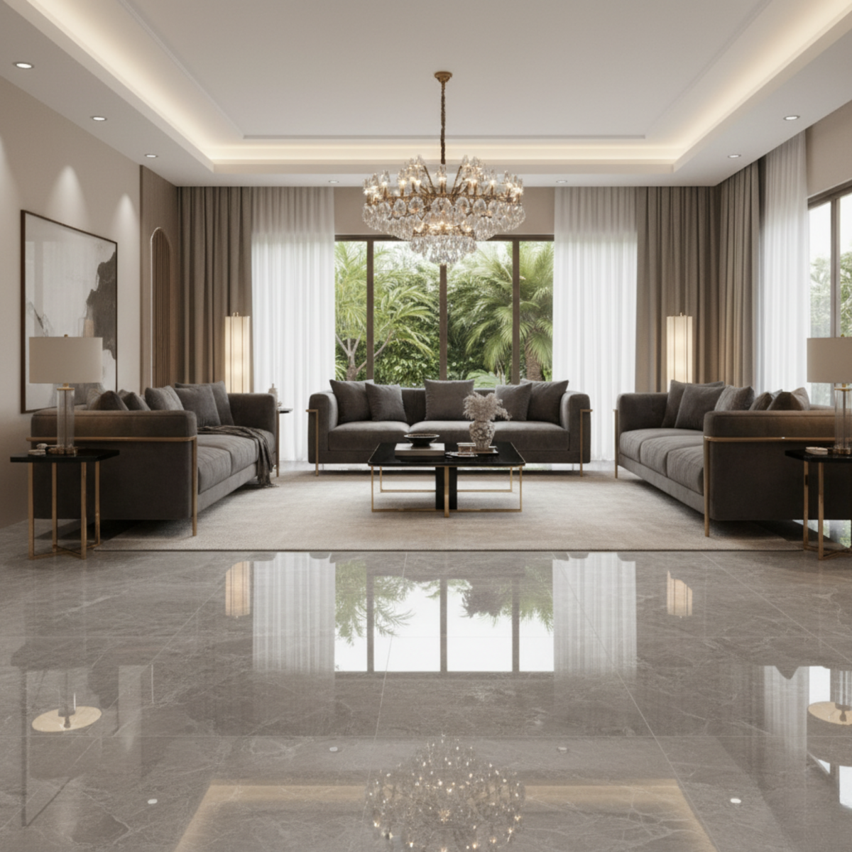 FTILES 800X800 VERSACE GREY G88032