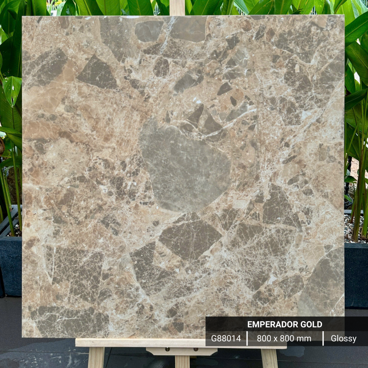 FTILES 800X800 EMPERADOR GOLD G88014